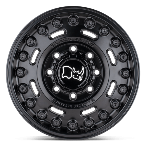 Black Rhino Hard Alloys Axle 18X9.5 6X135 +6MM Matte Black