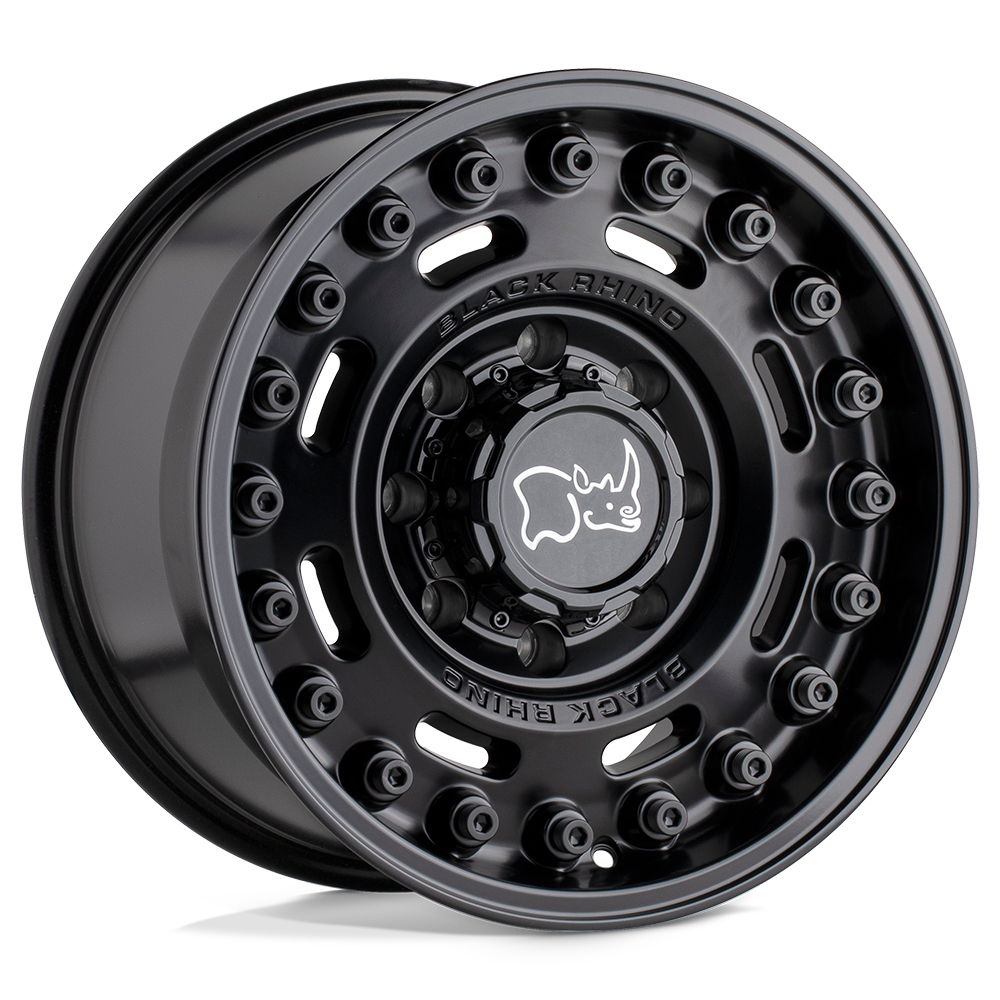 Black Rhino Hard Alloys Axle 18X9.5 6X135 +6MM Matte Black