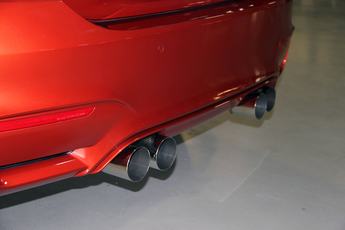 Dinan - Free Flow Axle-Back Exhaust - 2015-2020 BMW M3/M4 - D660-0050