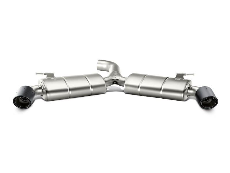 Akrapovic 13-17 Volkswagen Golf GTI (VII) Slip-On Line (Titanium) w/ Carbon Tips - MTP-VW/T/1H