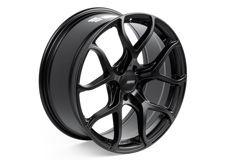 APR A01 Flow Formed - 19X8.5 - 5x112 - ET45 - Satin Black Wheel - WHL00014