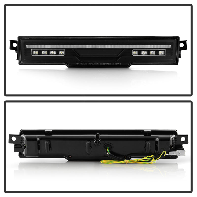 Spyder Apex 22-24 Toyota GR86/BRZ LED Rear Bumper Light w/ Fog Light - Blk (ALT-YD-TGR8622RRL-GR-BK) - 5088925