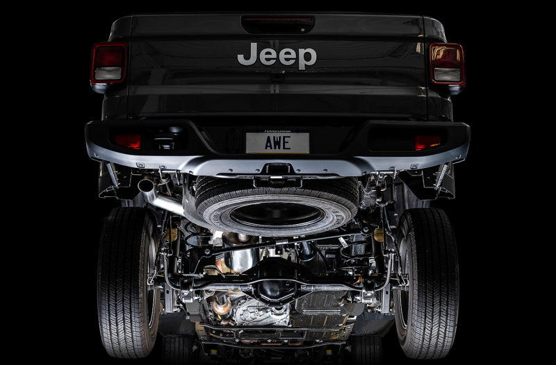 AWE Tuning 07-18 Jeep Wrangler JK/JKU 3.6L Trail Edition Cat-Back Exhaust - 3015-21007