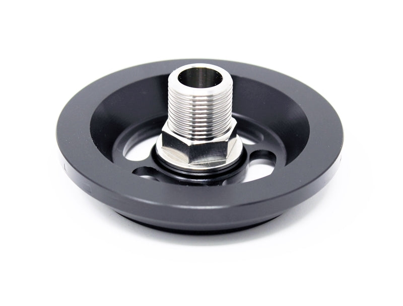 Torque Solution WIX Oil Filter Adapter w/ WIX 57202XP Nissan R35 GT-R VR38 - TS-GTR-501-57202XP