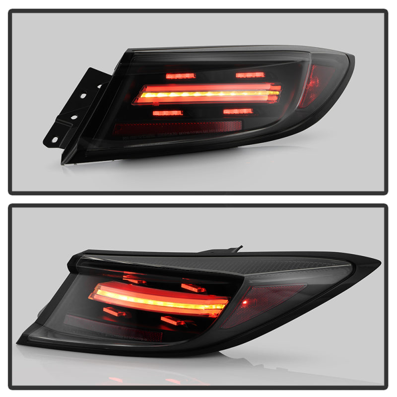 Spyder Apex 22-24 Toyota GR86/BRZ Full LED Tail Lights - Black (ALT-YD-TGR8622-SEQGR-BK) - 5088918