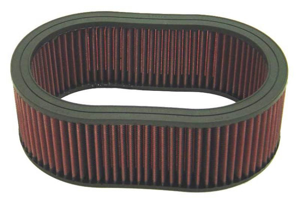 K&N Universal Custom Air Filter - Oval Shape 11.5in Outer Length / 8.125in Outer Width / 4in Height - E-3504 by K&N Engineeri