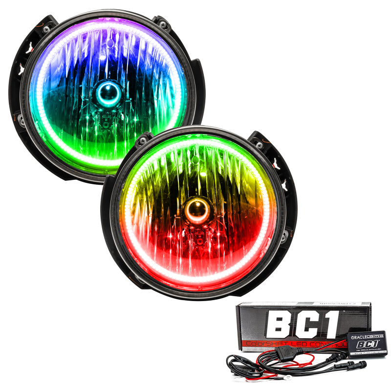 Oracle 07-16 Jeep Wrangler JK SMD HL - ColorSHIFT w/ BC1 Controller SEE WARRANTY - 7079-335