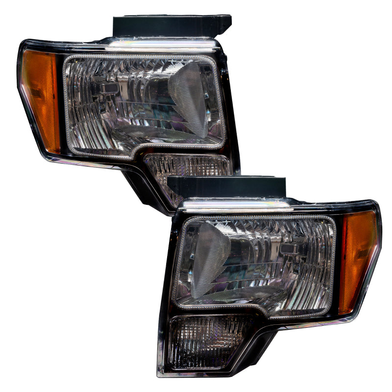 Oracle 09-14 Ford F-150 LED HL - Black - White SEE WARRANTY - 7188-001