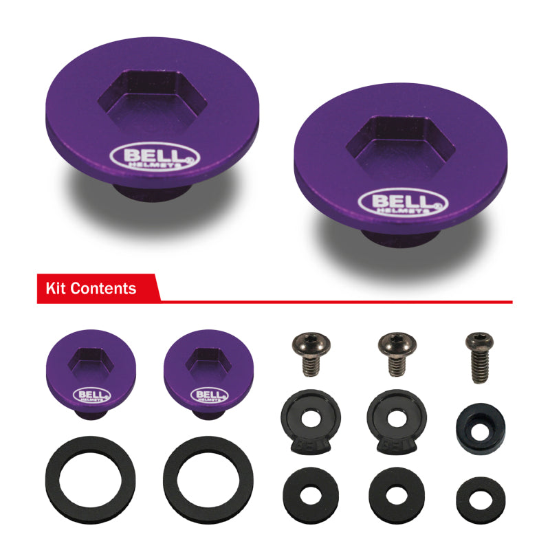 Bell SV (SE07/SE077/SE06) Pivot Kit - Red - 2020073