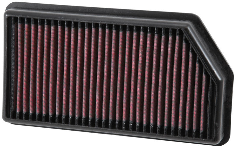 K&N Replacement Panel Air Filter for Hyundai/Kia 12-14 I30/12-15 Cee D/14-15 Forte5 - 33-3008 for 2014-2018 Kia Forte - front