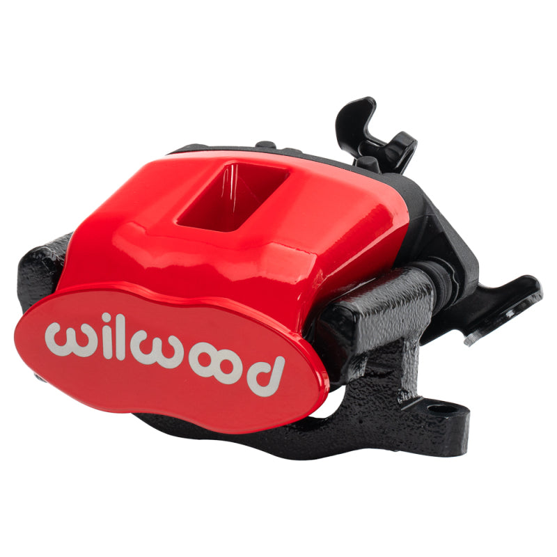 Wilwood Caliper-Combination Parking Brake- CPB - R/H - Red - 0.38in Disc - 120-18209-RD