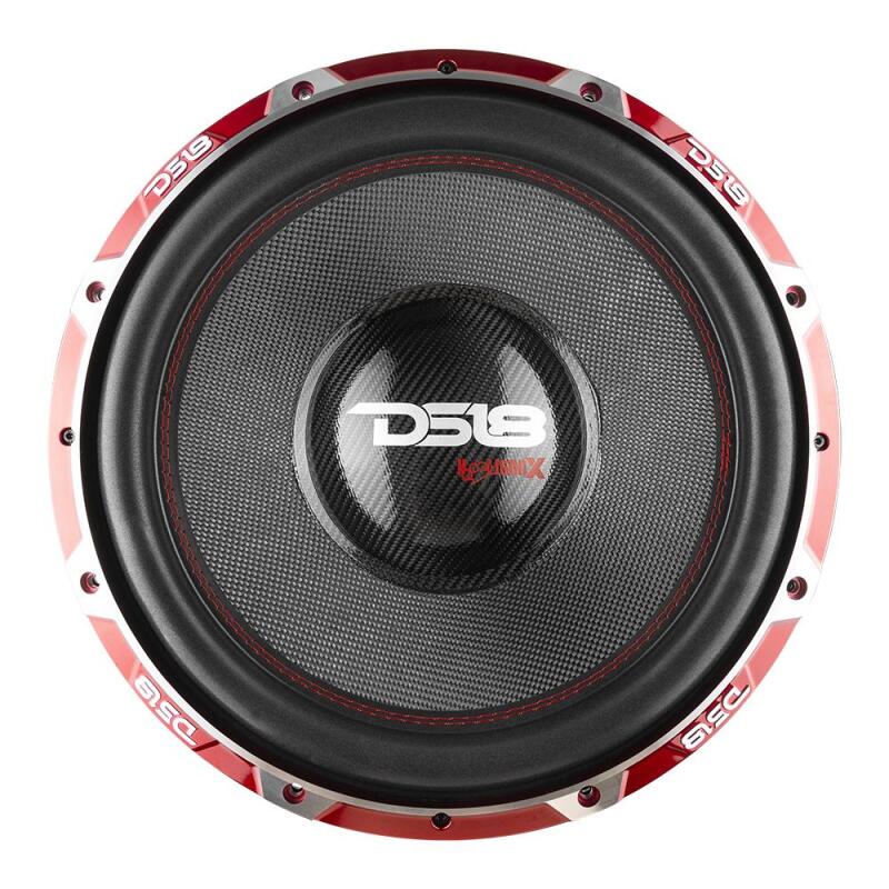 DS18 Hooligan Subwoofer 15in 4000 Watts RMS 4 ohm DVC - HOOL-X15.4DSPL - detail view