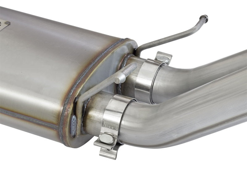 aFe MACH Force-Xp 3in CB SS Dual Exhaust w/Black Tips 09-16 GM Silverado/Sierra 4.3L/4.8L/5.3L - 49-44071-B