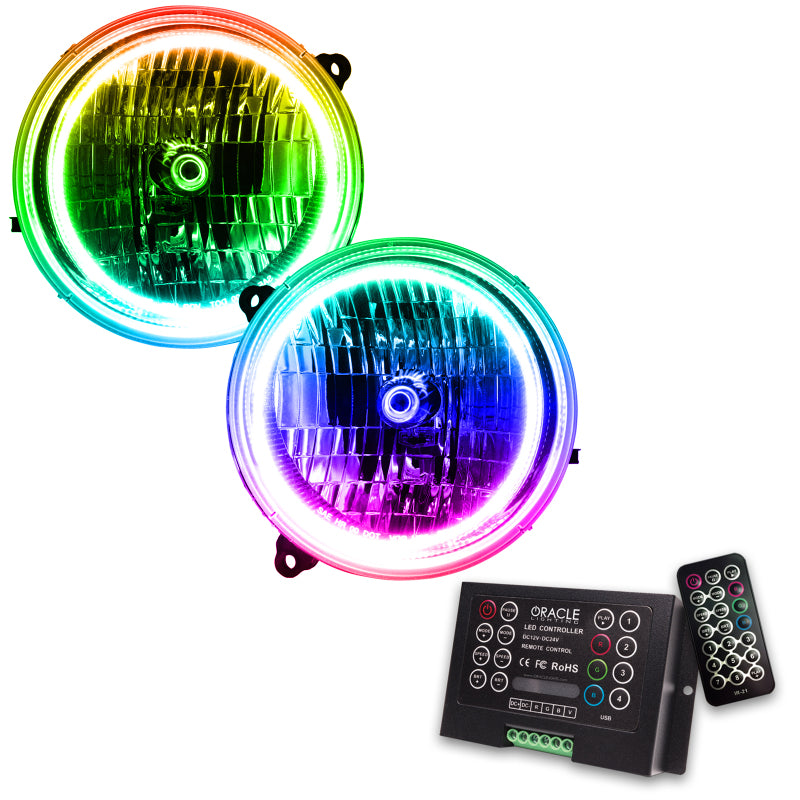 Oracle 05-07 Jeep Liberty SMD HL (no leveling) - ColorSHIFT w/ 2.0 Controller SEE WARRANTY - 7136-333
