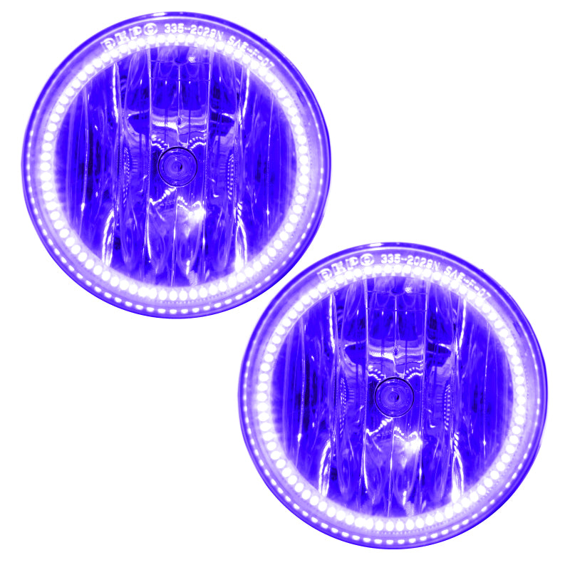 Oracle Lighting 14-15 GMC Sierra 1500 Pre-Assembled LED Halo Fog Lights -UV/Purple SEE WARRANTY - 8155-007