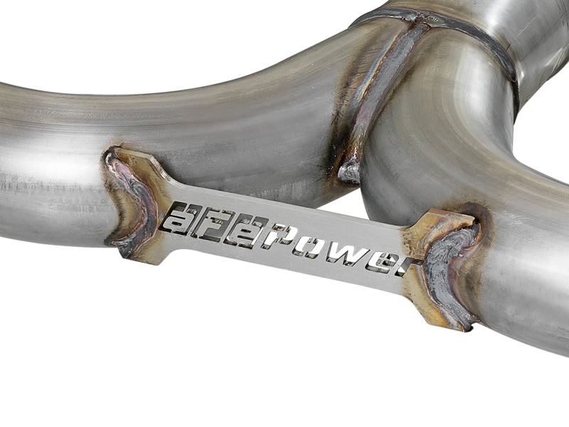 aFe Takeda 3-2.5in 304 SS Axle-Back Exh System w/Black Tip 2018 Hyundai Elantra GT Sport I4-1.6L (t) - 49-37002-1B