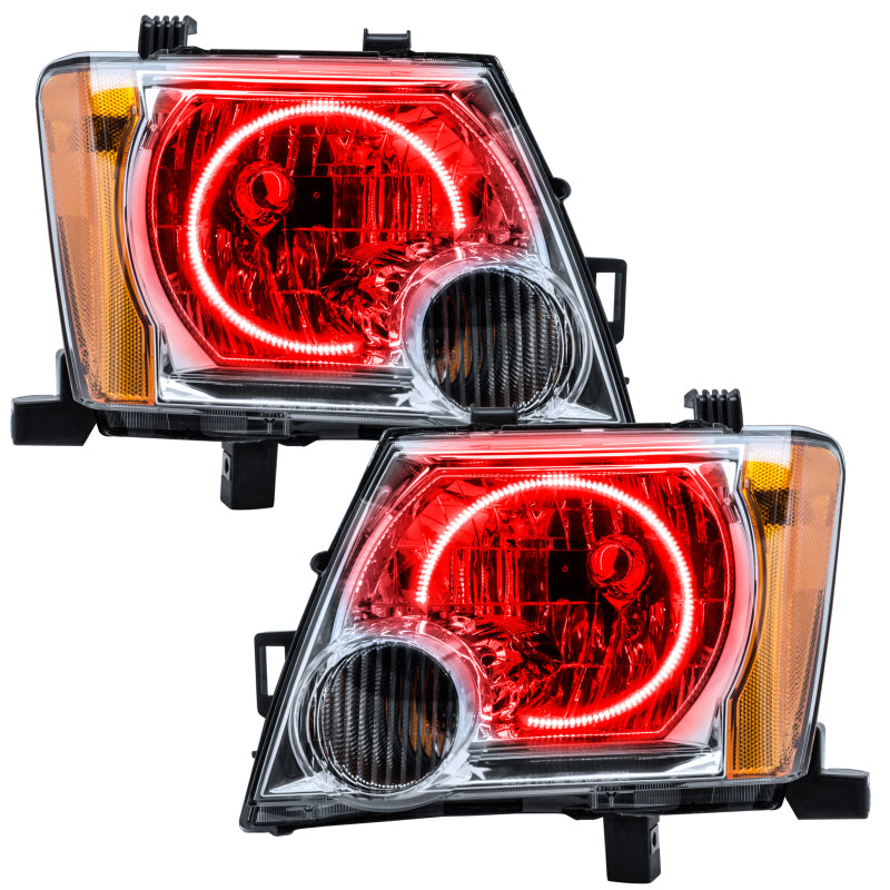 Oracle Lighting 05-14 Nissan Xterra Pre-Assembled LED Halo Headlights -Red SEE WARRANTY - 8903-003