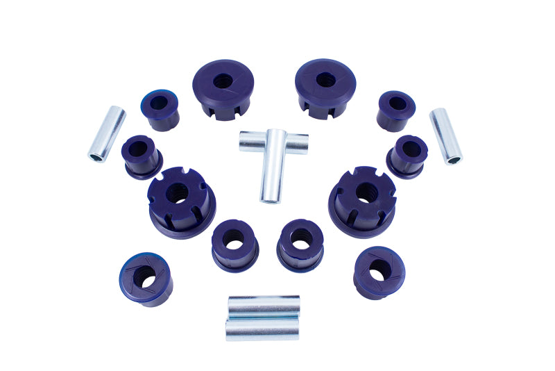 SuperPro - Rear Leaf Spring Bushing Kit - KIT071K for 1984-2001 Jeep Cherokee - angle view