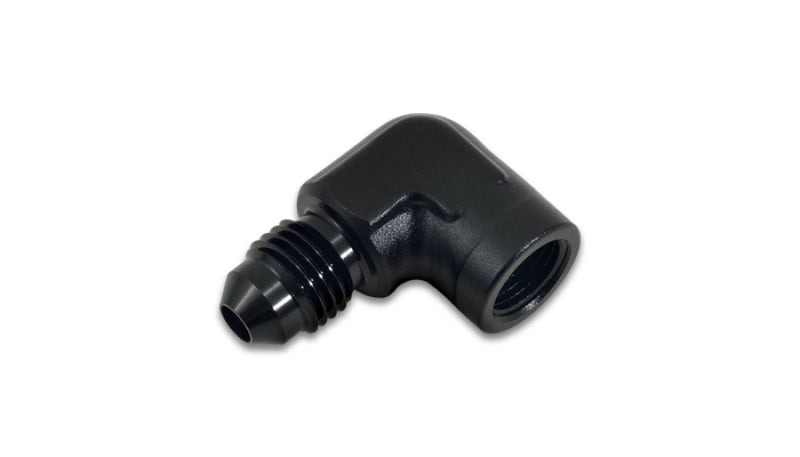 Vibrant -3AN to 1/8in NPT 90 Degree Adapter Fitting - 11305