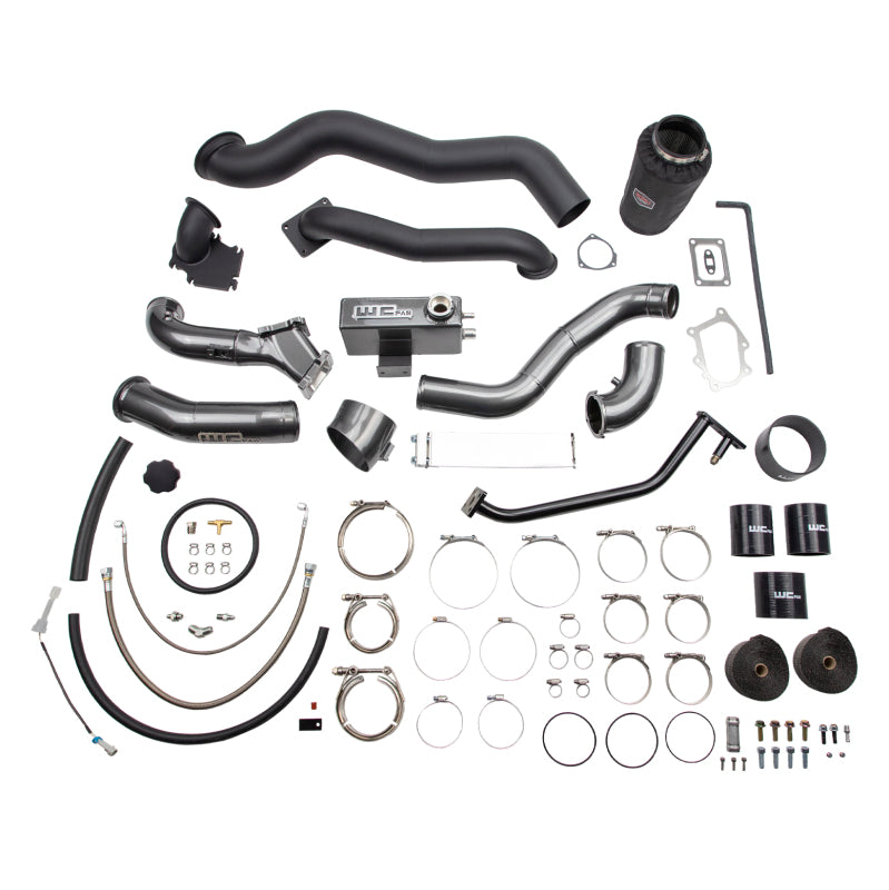 Wehrli 01-04 GM Duramax LB7 Twin Turbo Kit S400/Stock - Sparkle Bomber Orange - WCF100570-SBO