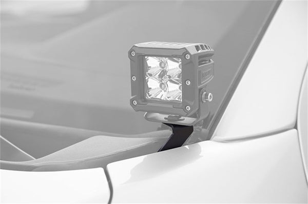 Deezee 19-23 Chevrolet Silverado Ditch Light Bracket - DZ1071 for 2019-2026 GMC Sierra 1500 - front view