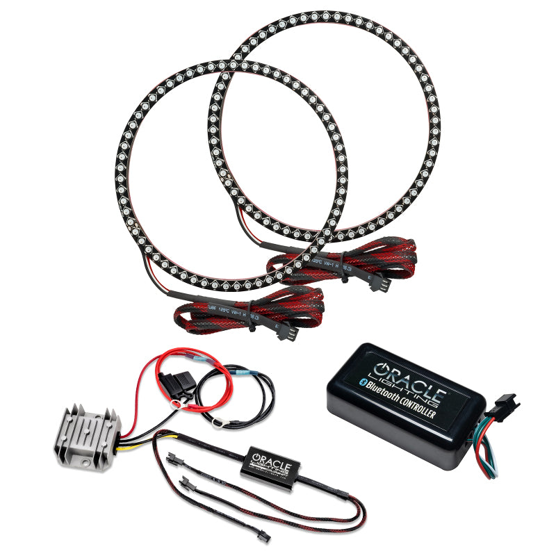 Oracle Hummer H3 05-10 Halo Kit - Dynamic ColorSHIFT SEE WARRANTY - 2316-332