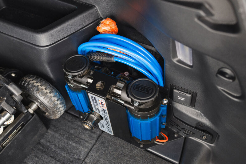 DV8 Offroad 25-26 Toyota 4Runner i-Force MAX Compressor Mount - Micro Texture Black Powder Coat - CMTF3-01