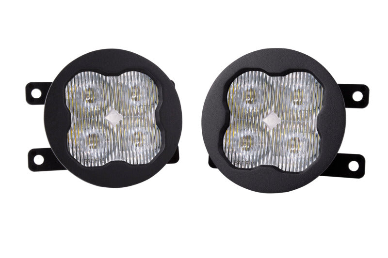 Diode Dynamics SS3 Sport Type A Kit ABL - White SAE Fog - DD6980 for 2009-2021 Nissan Frontier - front view