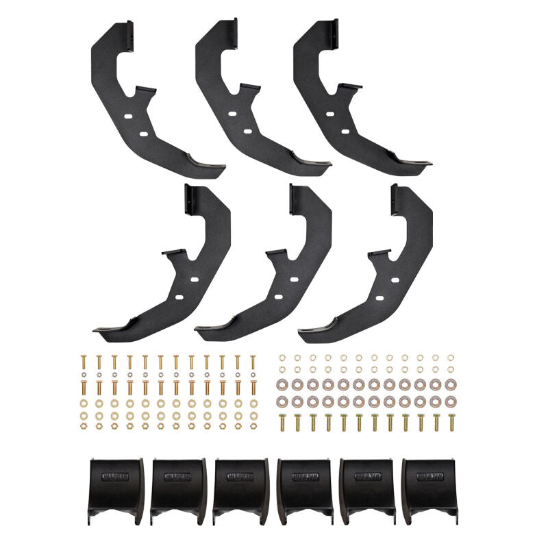 Westin 19-25 Chevy/GMC Silverado/Sierra 1500/2500/3500 Double Cab AT6 Running Boards Black - 24-64125