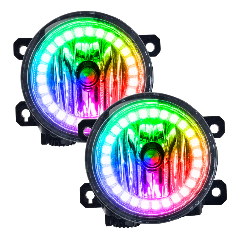 Oracle Honda CRZ 10-16 LED Fog Light Halo Kit - ColorSHIFT SEE WARRANTY - 1242-333