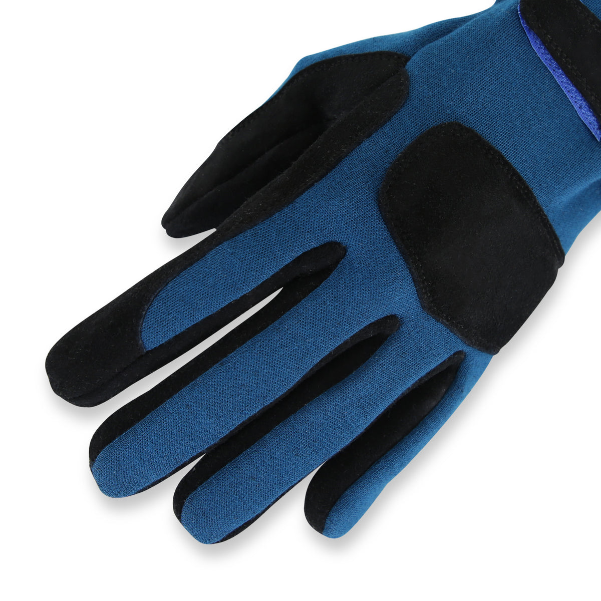RaceQuip Blue 2-Layer SFI-5 Glove - Large