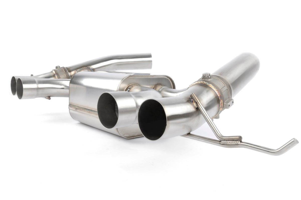 Dinan - Valved Axle-Back Exhaust - 2023-2026 BMW M2 - D660-0100-BLK
