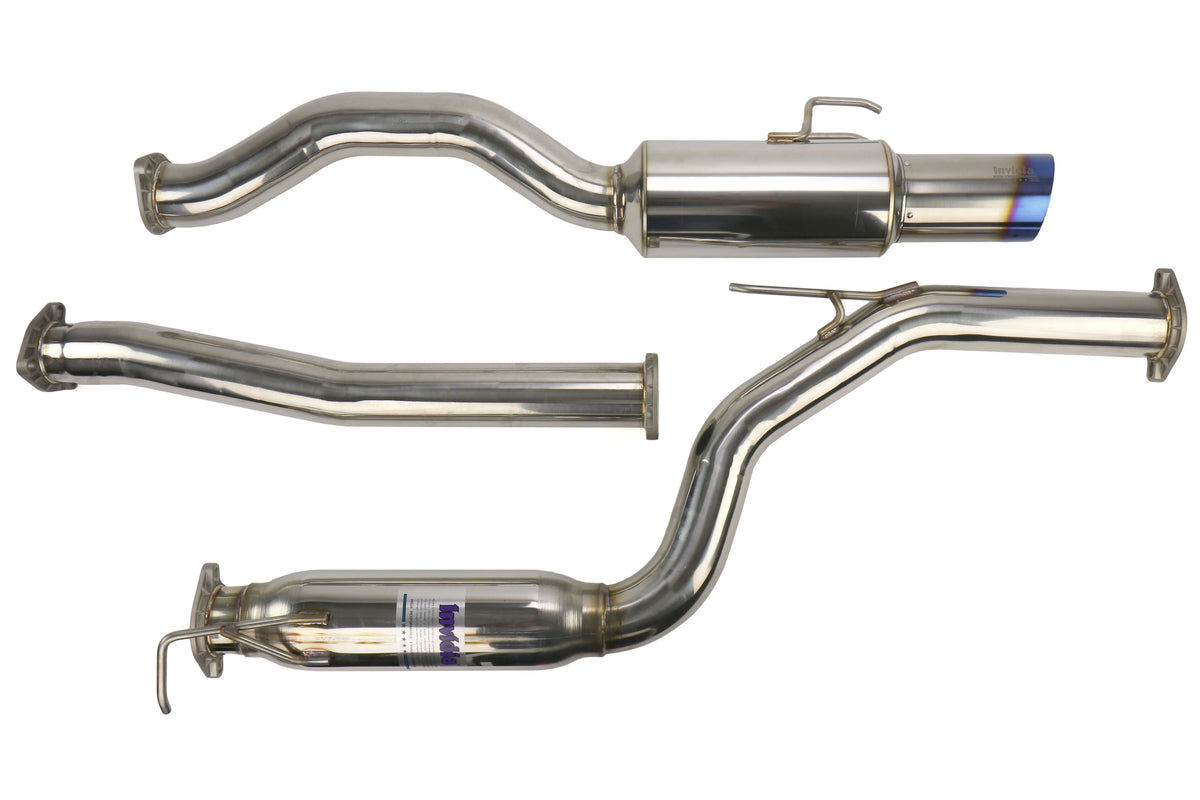 Invidia 12-15 Honda Civic Si Coupe N1 Titanium Tip 76mm Cat-Back Exhaust - HS12HC2STT