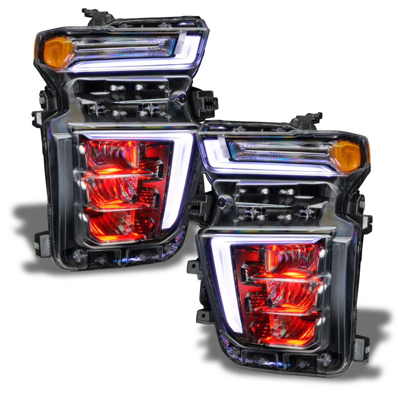Oracle 20-21 Chevy Silverado HD 2500RGB Headlight Demon Eye Kit - w/o Controller SEE WARRANTY - 1453-334