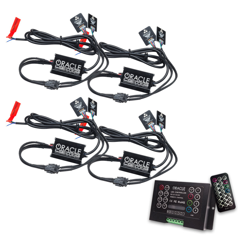 Oracle 2022 Ford Maverick RGB Headlight Demon Eye Kit - ColorSHIFT w/2.0 Controller SEE WARRANTY - 1469-333