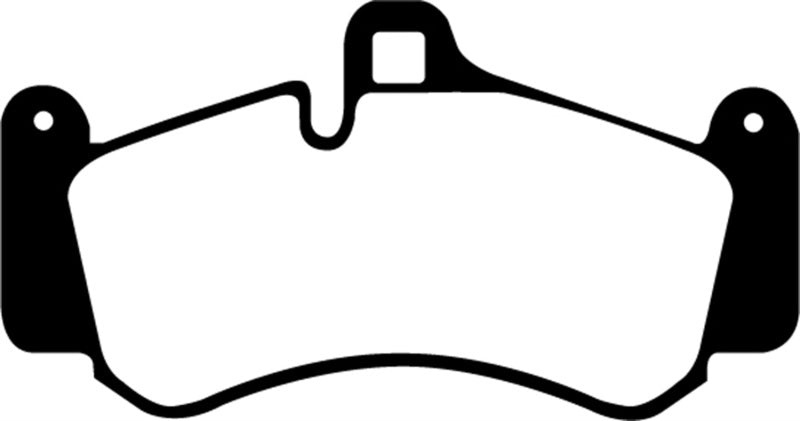 EBC 01-03 Porsche 911 (996) (Cast Iron Rotor only) 3.6 Twin Turbo GT2 Redstuff Front Brake Pads - DP31516C