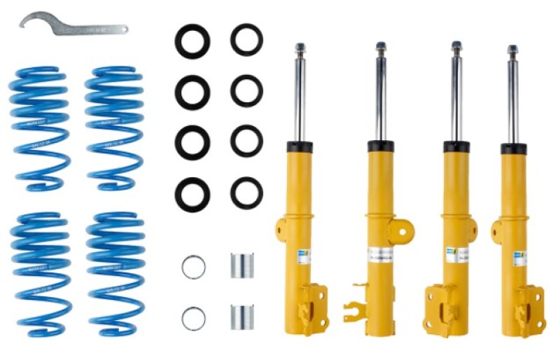 Bilstein B14 (PSS) 16-18 Fiat 500X 2WD Front &amp; Rear Performance Suspension - 47-259751