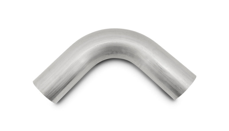 Vibrant 321 Stainless Steel 90 Degree Mandrel Bend 1.75in OD x 2.625in CLR - 16 Gauge Wall Thickness - 13882