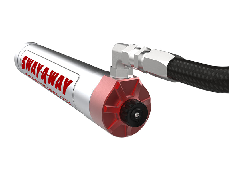 aFe Sway-A-Way 10-14 F150/Raptor 6.2L 3.0 Front Coilover Kit w/ Remote Reservoirs and Compr Adjuster - 301-5000-01-CA