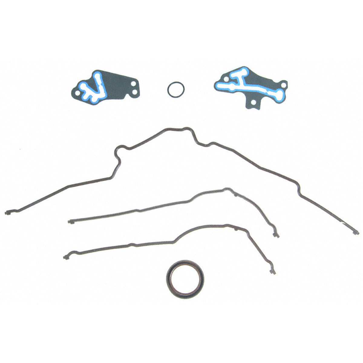 Fel-Pro Ford F-350 Super Duty TCS 46067 Engine Timing Cover Gasket Set - TCS46067 for 2005-2010 Ford F-350 - front view