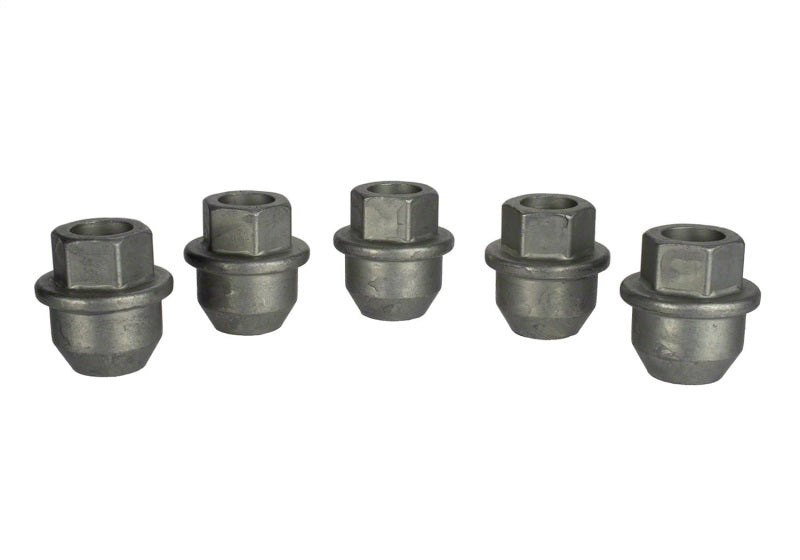 Ford Racing 05-14 Mustang 1/2in -20 Thread Cone Seat Open Lug Nut Kit (5 Lug Nuts) - M-1012-H