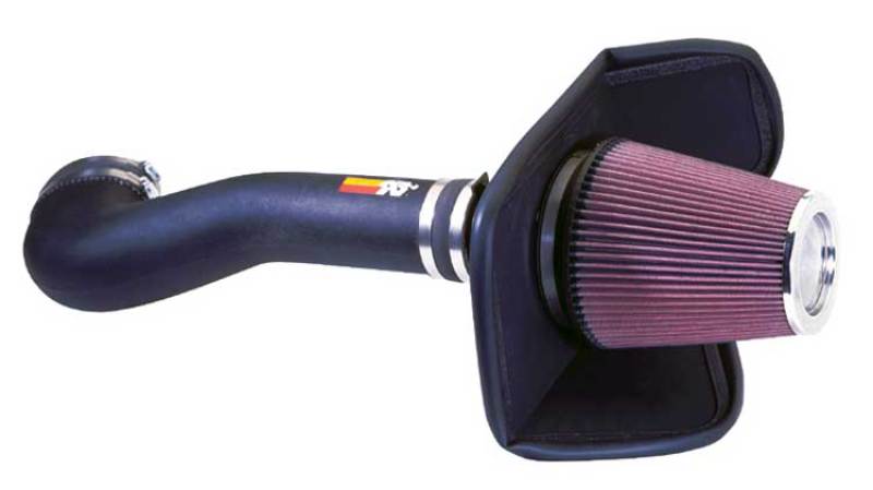 K&N 03-04 Lincoln Navigator V8-5.4L DOHC Performance Intake Kit - 57-2551 for 2003-2004 Lincoln Navigator - front view