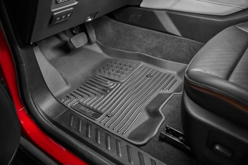 Husky Liners 2019+ Ford Ranger SuperCrew Cab WeatherBeater Black Front & 2nd Seat Floor Liners - 94101HUL