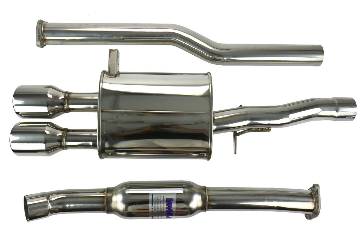 Invidia 14+ Mini Cooper S Q300 w/ Rolled Stainless Steel Tips Cat-Back Exhaust - HS14MCSG3S