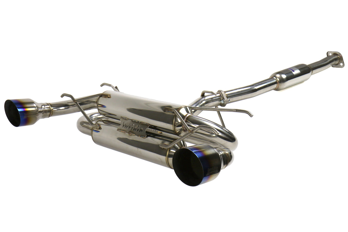 Invidia 12+ Subaru BR-Z/FR-S Gemini/R400 Single Layer Titanium Tip Cat-back Exhaust - HS12SST7GM1ST