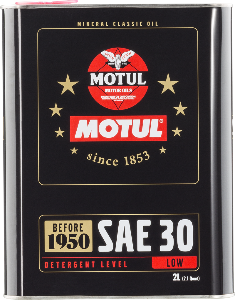 Motul Classic SAE 30 - 2L by Motul Tech - front view