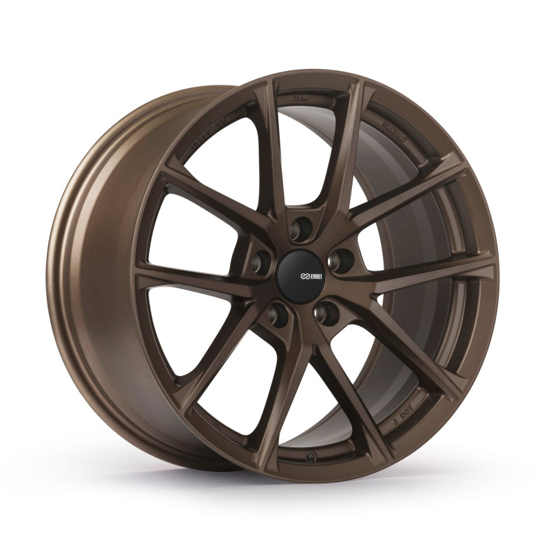 Enkei Helix 19x9.5in / 5x120 BP / 40mm Offset / 72.6mm Bore - Matte Bronze Wheel MOQ 40 - 549-995-1240ZP