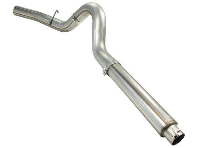 aFe MACHForce XP 5in DPF-Back Stainless Steel Exh Sys, No tip,Ford Diesel Trucks 08-10 V8-6.4L - 49-43054