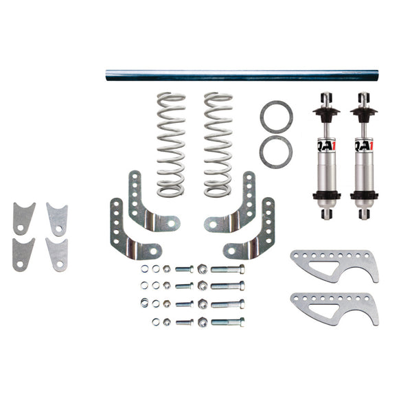 QA1 Pro Rear Weld-In Coil-Over System - RideSensitive - 12in x 130lbs/in - 3.25in Tube - Aluminum - ALN12130K-1 by QA1 - fron