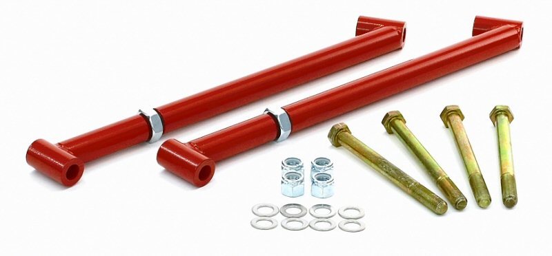 BMR 68-72 A-Body Control Arm Reinforcement Braces - Red - RB002R by BMR Suspension